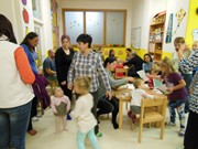 Odpolední zdravá svačinka s rodiči